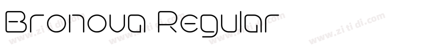 Bronova Regular字体转换 Bronova Regular字体转换